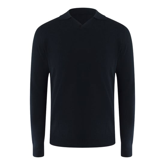 Aquascutum Active Derby Polo Black Polo Shirt - Image 1
