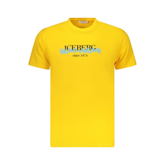 Iceberg Neon Cotton Men T-Shirt - Image 1