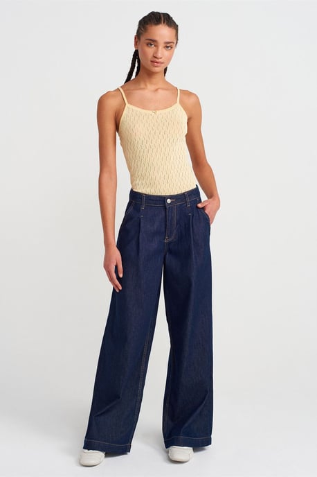Gestructureerde Crop Cami Blouse met Strikdetail - Image 4