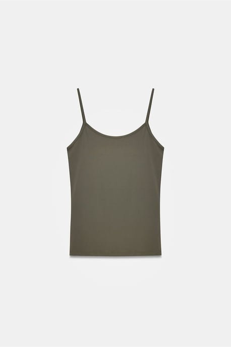 Slim Fit Mouwloze Cami Blouse - Image 6