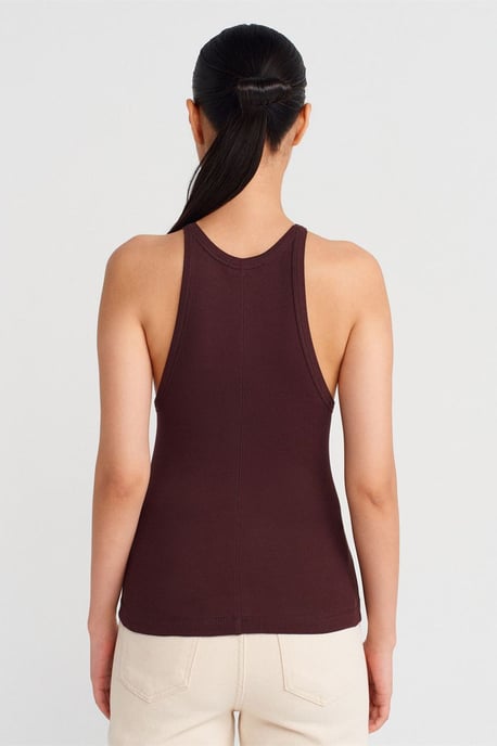 Ribbed Cotton Sleeveless Cami Blouse - Image 2
