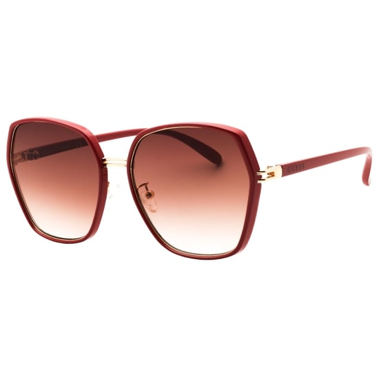 Guess Gradient Brown Lens Shiny Red Sunglasses - Image 2