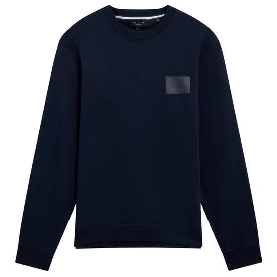 Ted Baker Katoenen sweater heren (Marine) - Image 1