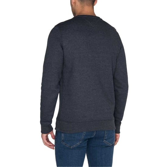 Tommy Jeans Heren fleece gevoerd sweatshirt (Marine) - Image 3