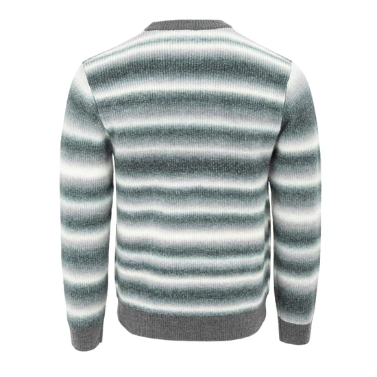 SoulCal Mens Acrylic Jumper (Grey/White) - Image 2