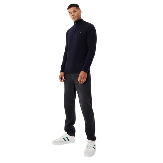 Jack Wills Herrtröja med trattformad hals (Svart) - Image 3