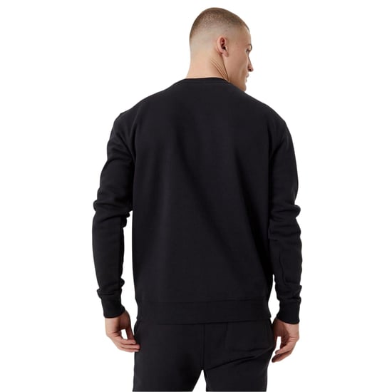 Jack Wills Heren Belvue Geborduurd Logo Sweatshirt (Zwart) - Image 4