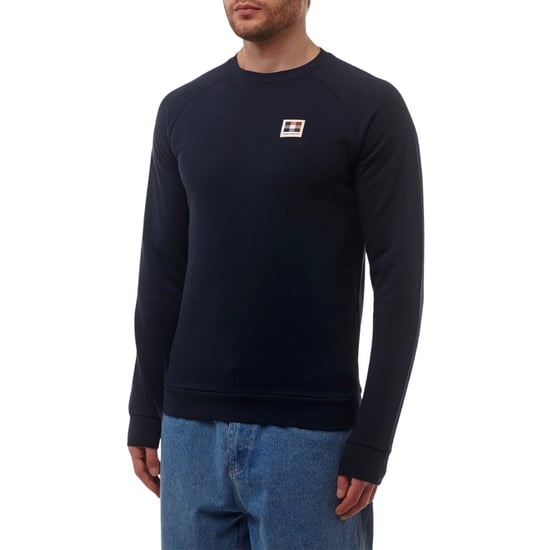 Aquascutum Active Patch Crewneck Navy Blue - Image 3