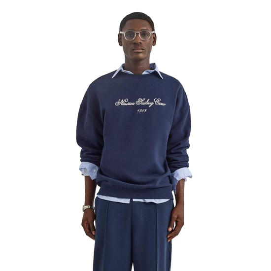 Nautica Heren Jenson Sweatshirt (Donkere marine) - Image 2