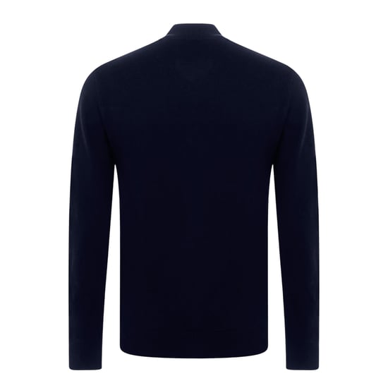 Jack Wills Herrtröja med trattformad hals (Marinblått) - Image 3