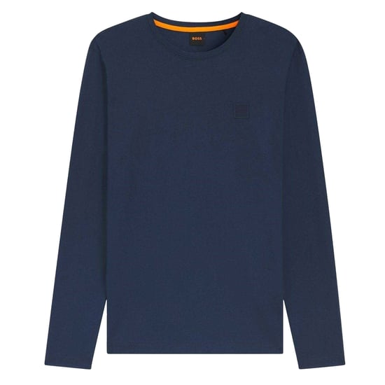 Boss Heren Logo Regular T-Shirt (Blauw) - Image 2