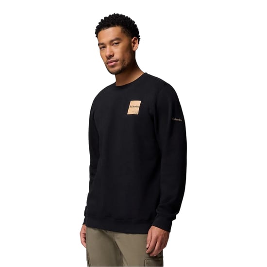 Columbia Mens Trek Crew Neck Sweatshirt (Black) - Image 1