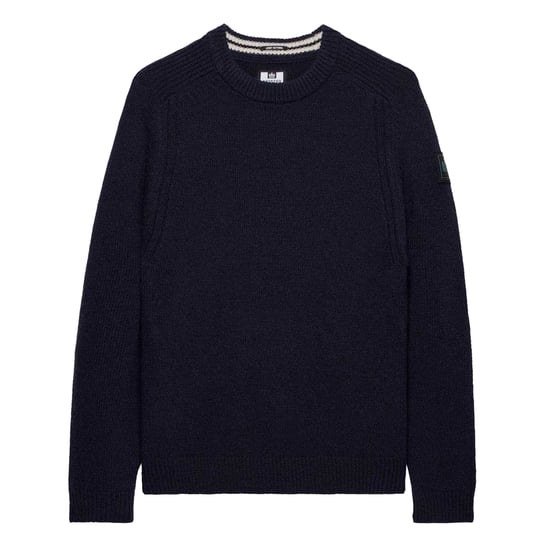 Weekend Offender Heren-sweater van wolmix uit Zagreb (Marine) - Image 1