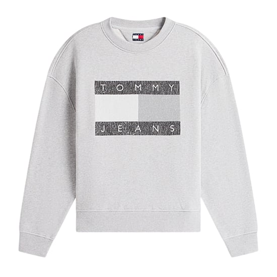 Tommy Jeans Heren Monochroom Sweatshirt (Grijze Heide) - Image 2
