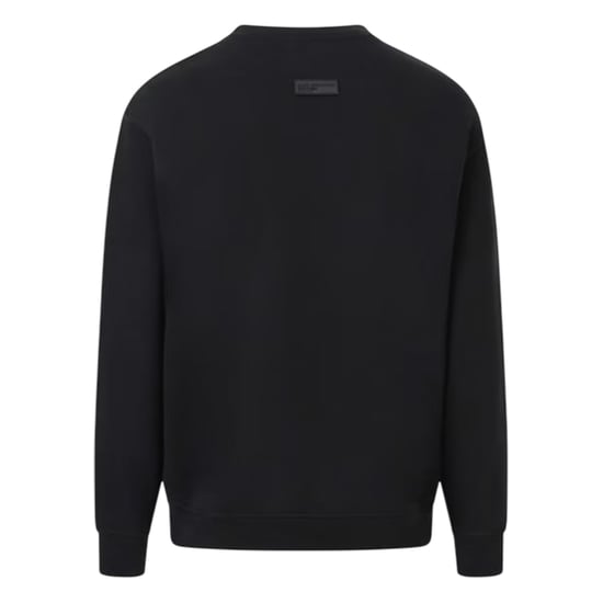 Blank Essentials Sweatshirt met gebogen logo voor volwassenen (Zwart) - Image 2