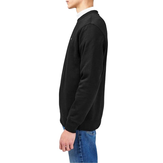 Tommy Jeans Heren fleece gevoerd sweatshirt (Zwart) - Image 4