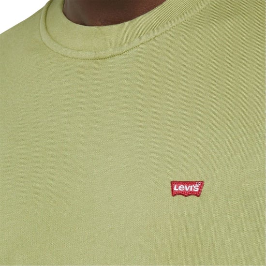 Levis Mens Original Crew Neck Sweatshirt (Sage) - Image 3