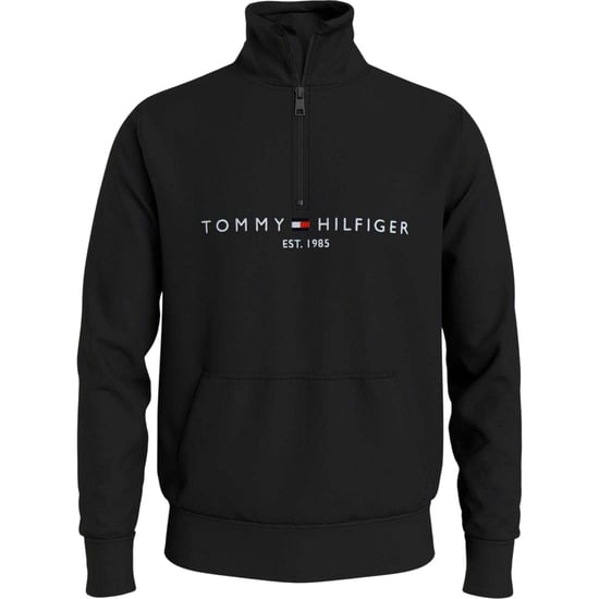 Tommy Hilfiger Sweatshirt met ronde hals en logo voor heren (Zwart) - Image 1