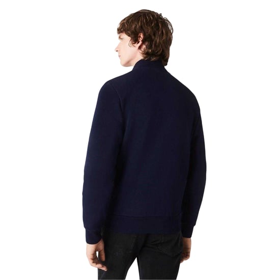 Lacoste Mens Full Zip Sweatshirt (Navy) - Image 2
