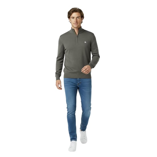 Jack Wills Herrtröja med trattformad hals (Skiffer) - Image 3