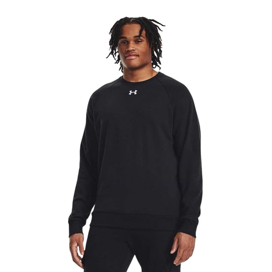 Under Armour Rival Fleece Sweatshirt för herrar (Svart) - Image 3