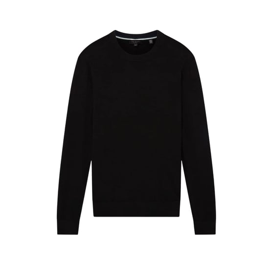 Ted Baker Mens Merino Wool Long-Sleeved Jumper (Black) - Image 1