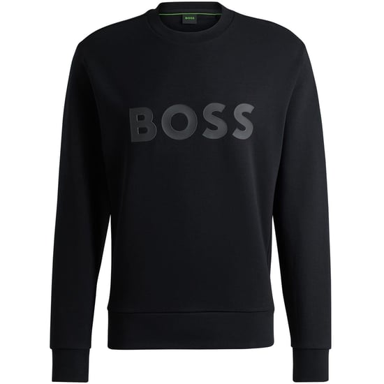 Boss Heren Wordmark Crew Neck Sweatshirt (Zwart) - Image 2