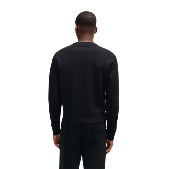 Boss Heren Wordmark Crew Neck Sweatshirt (Zwart) - Image 3