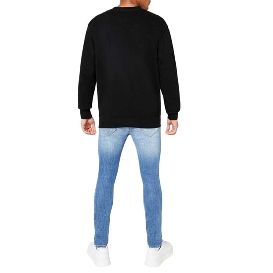 Replay Mens Logo Crew Neck Sweatshirt (Black) - Image 5