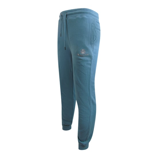 Aquascutum Active Active Basic Rib Track Pant Avio Blue - Image 3