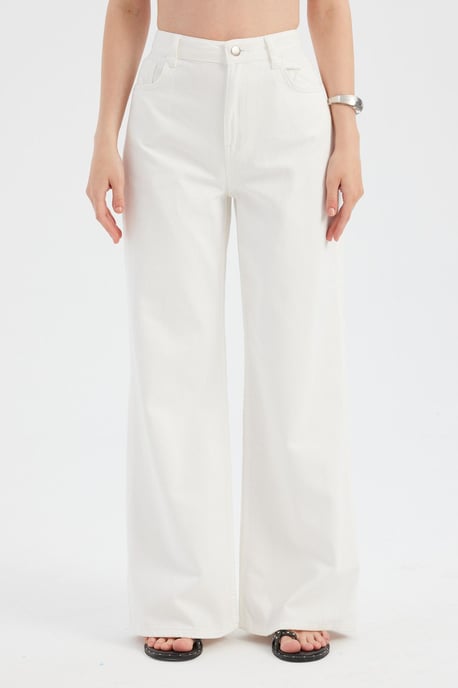 High-Waist Straight-Leg Jeans - Image 2