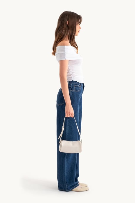 High Waist Super Wide Leg Jeans - Image 3