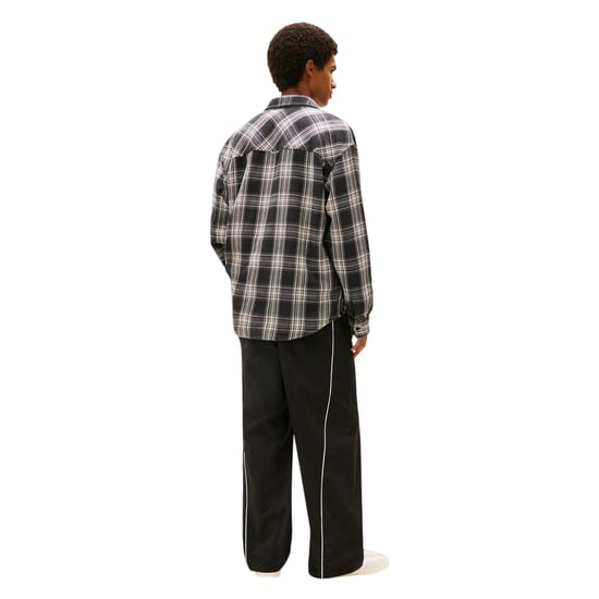 Tommy Jeans Heren geruit overhemd (Zwart) - Image 2