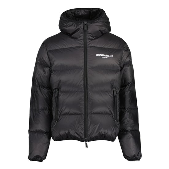 Dsquared2 Black Down Jacket - Image 1