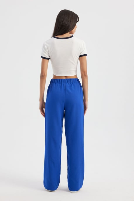 High Waist Wide Leg Trousers - Image 4