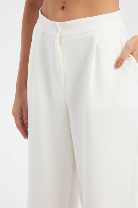 High Waist Wide Leg Trousers - Image 5