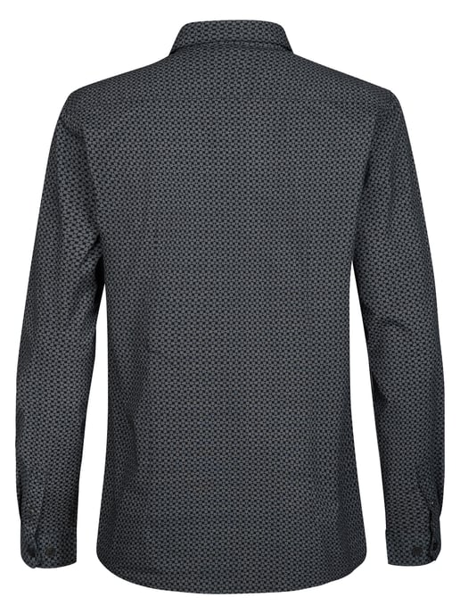 Petrol Industries - Heren Slim fit overhemd met subtiele print steelworks - Blauw - Image 2