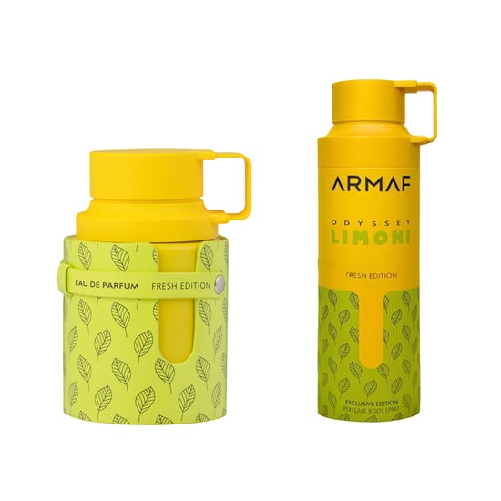 Odyssey Limoni Fresh Eau De Parfum 60ml & 200ml Perfumed Doedorant Spray - Image 1