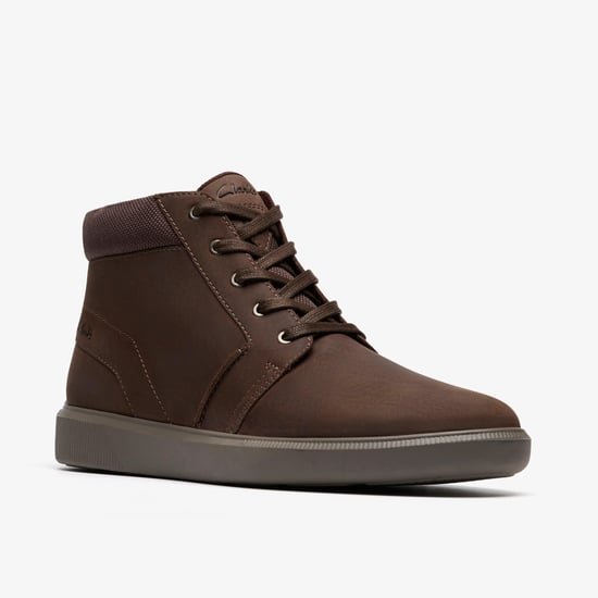Brodin Mid Dark Brown Lea Laarzen - Image 4