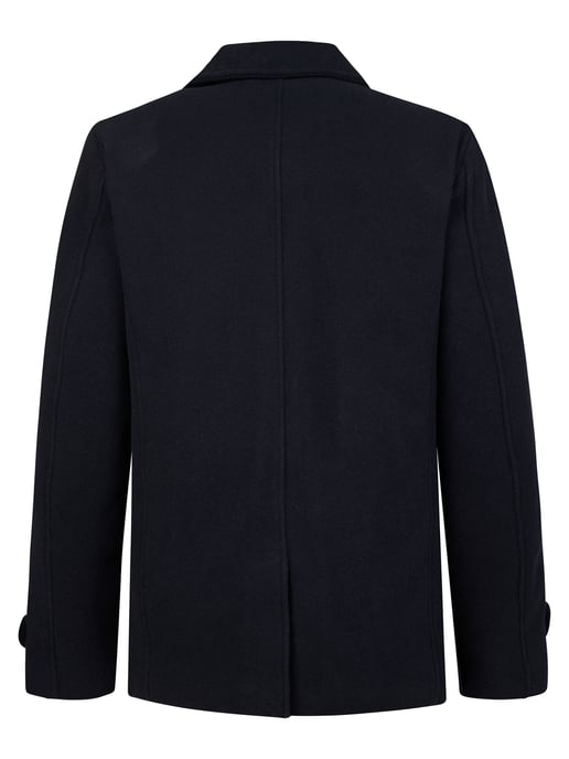 Petrol Industries - Heren Wollen peacoat millstation - Blauw - Image 2