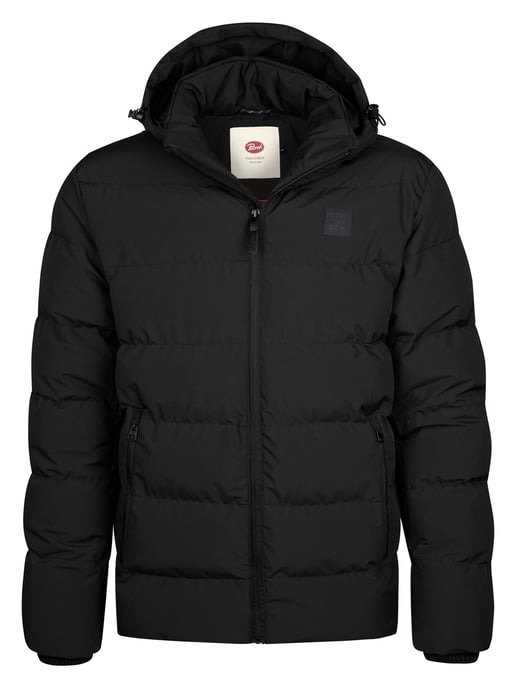 Petrol Industries - Heren Puffer jack met capuchon steelheights - Zwart - Image 1