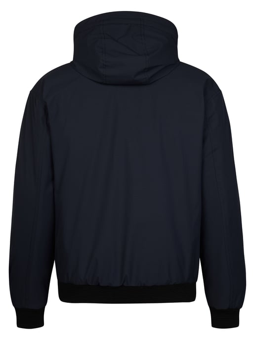Petrol Industries - Heren Gewatteerd bomberjack met capuchon steelstation - Blauw - Image 2