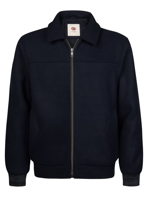 Petrol Industries - Heren Wollen mix bomberjack millvalley - Blauw - Image 1