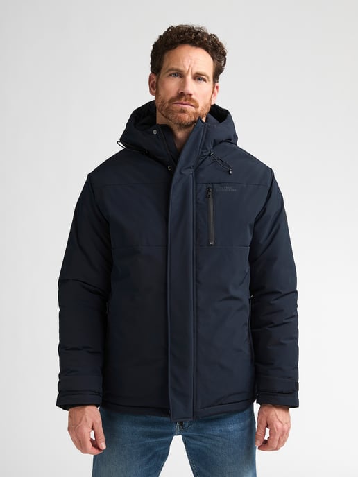 Petrol Industries - Heren Parka jas met capuchon ironjunction - Zwart - Image 3