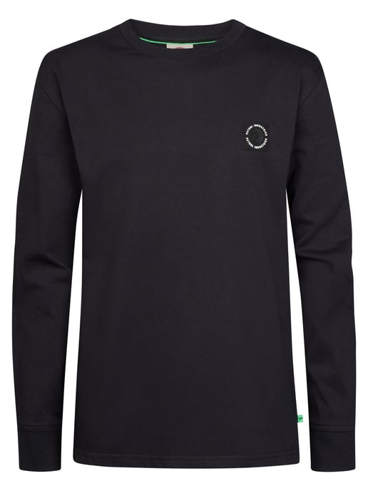 Petrol Industries - Jongens Longsleeve T-shirt met borstzak forgehill - Zwart - Image 1
