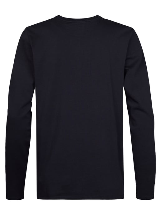 Petrol Industries - Heren Longsleeve met print forgewall - Blauw - Image 2