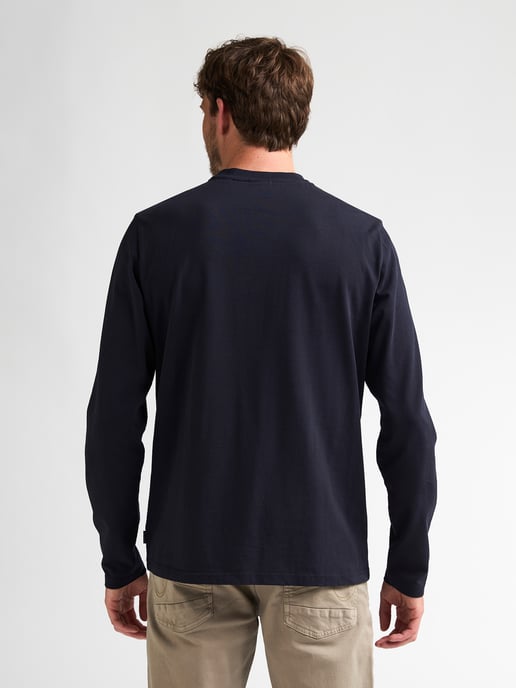 Petrol Industries - Heren Longsleeve met print forgewall - Blauw - Image 4
