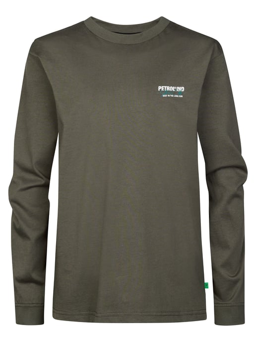Petrol Industries - Jongens Longsleeve T-shirt steellake - Grijs - Image 1