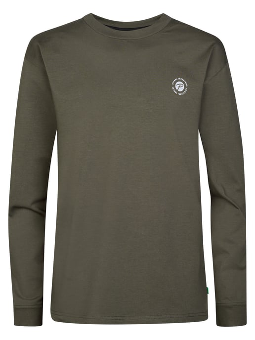 Petrol Industries - Jongens Longsleeve T-shirt met print Milllake - Grijs - Image 1
