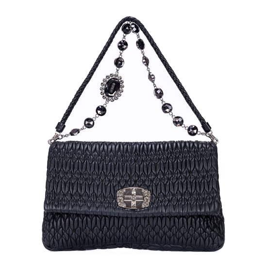Medium Crystal Chain Flap Clutch schoudertas - Image 1